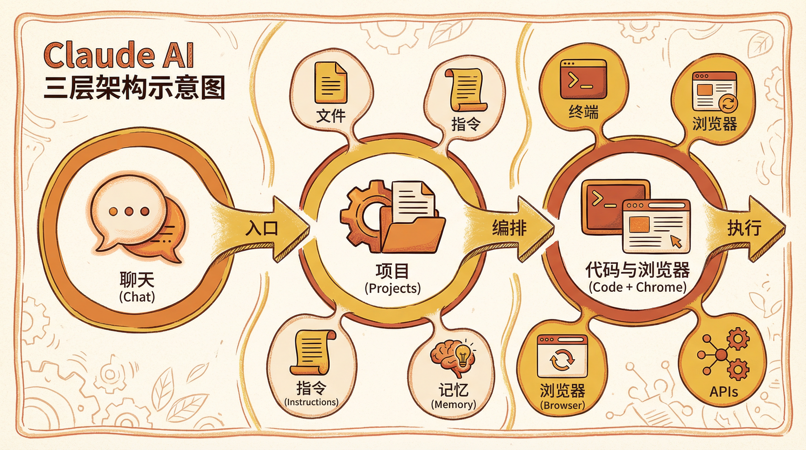 Projects三要素:Instructions + Files + Memory 围绕定制Claude实例