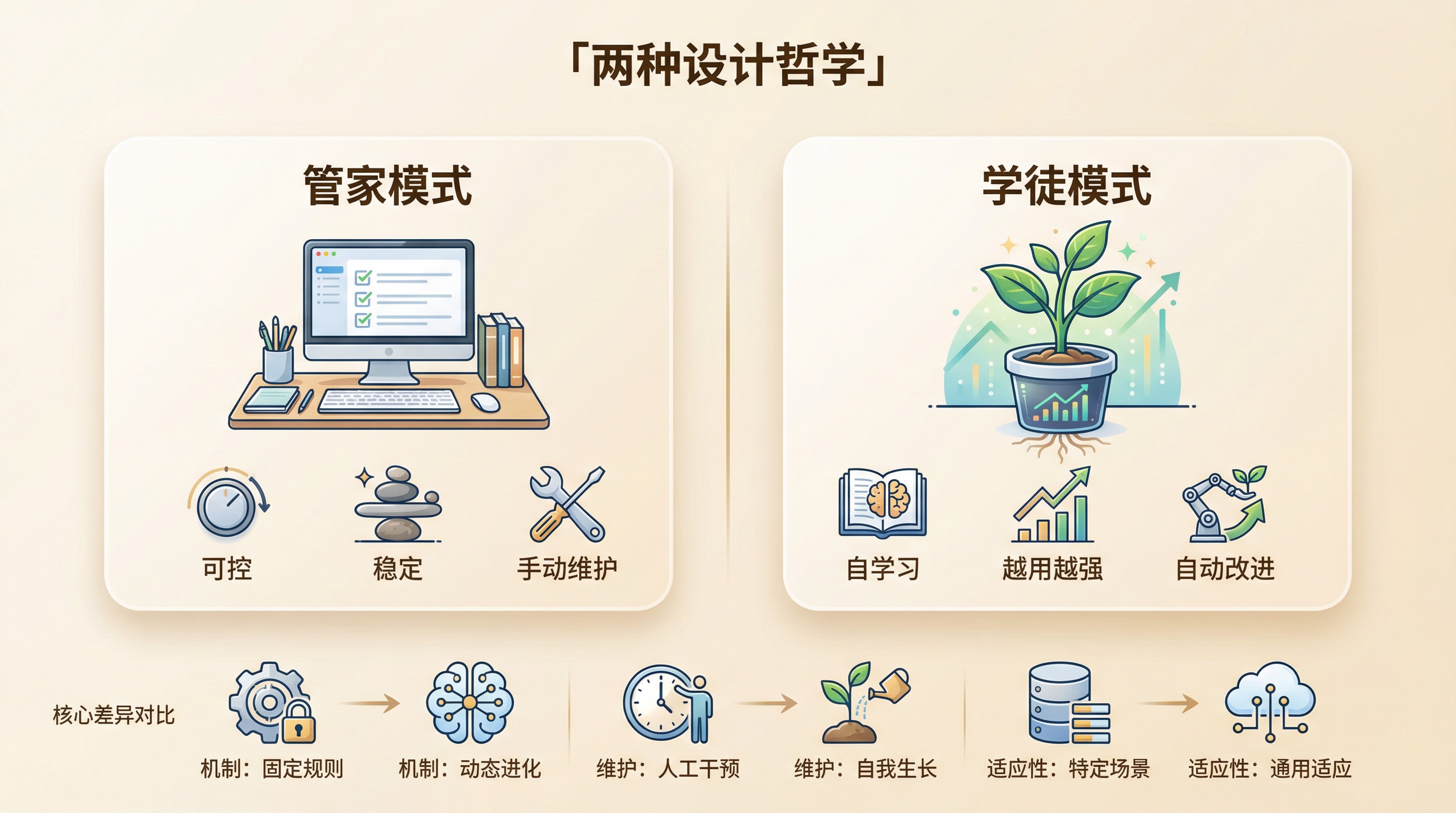 管家 vs 学徒