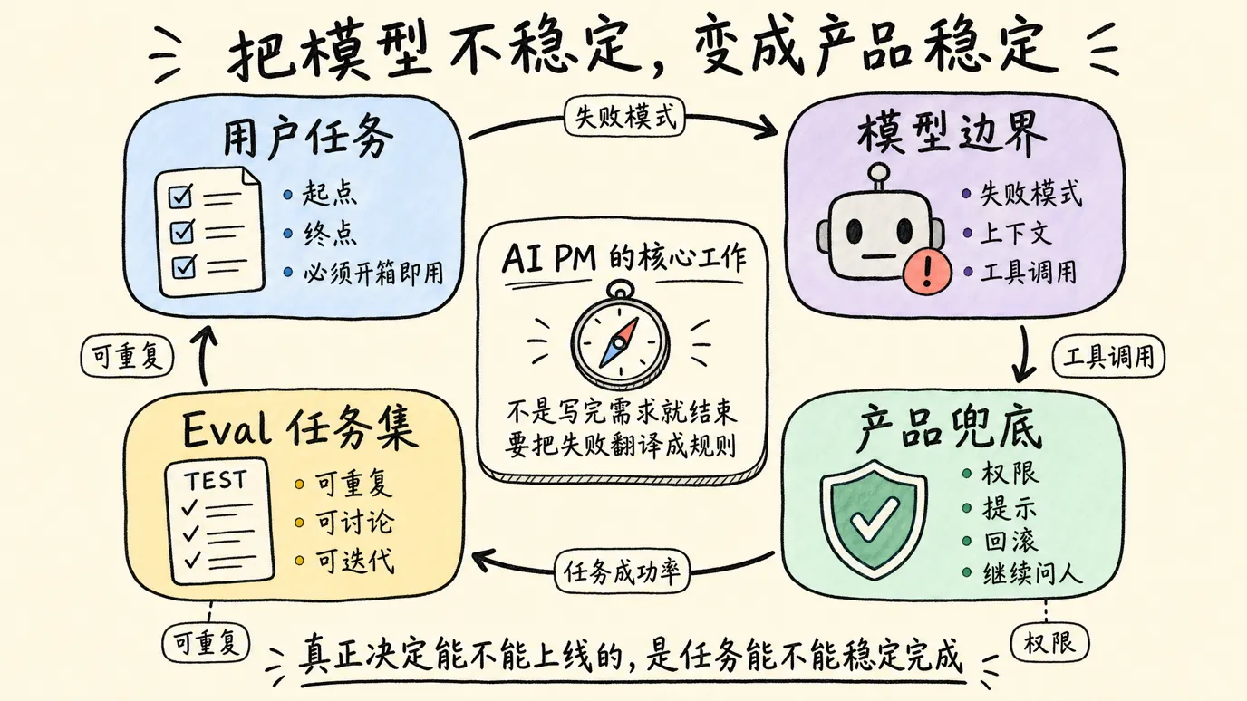 模型边界与 eval 闭环
