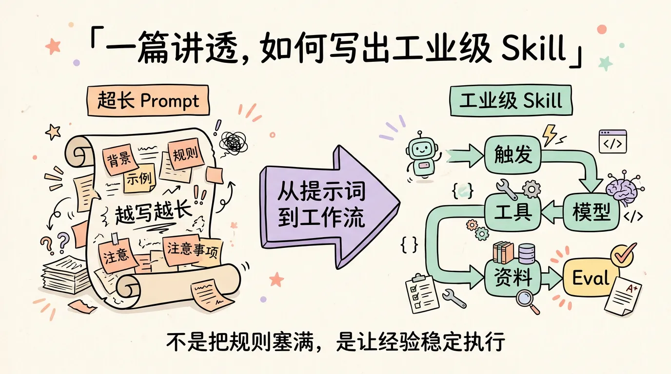 一篇讲透，如何写出工业级 Skill