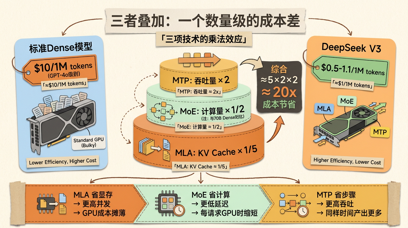 三者叠加