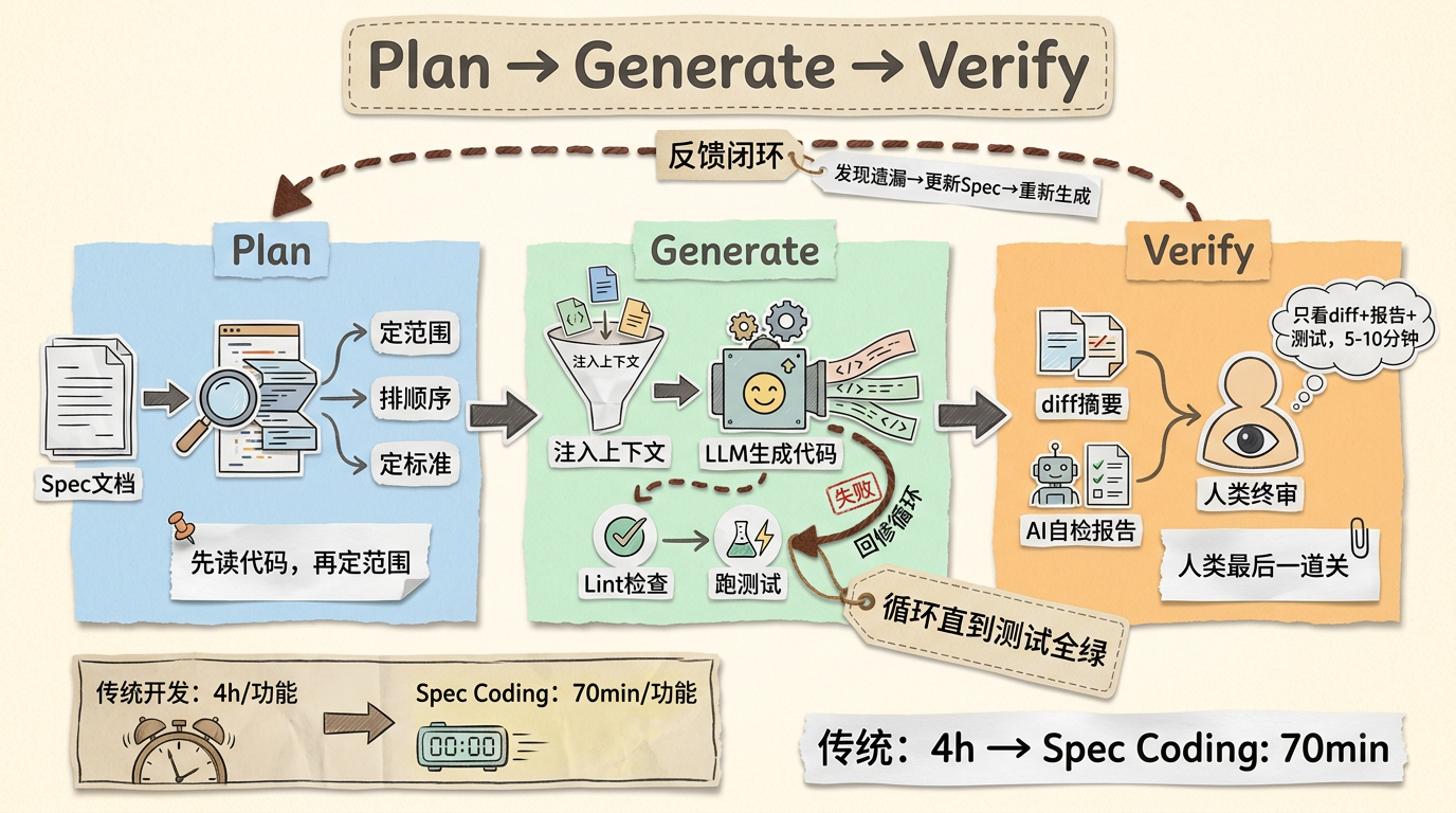 Plan-Generate-Verify