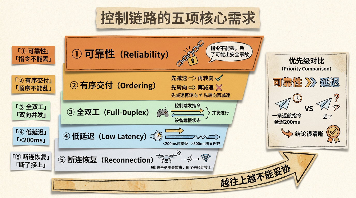控制链路需求