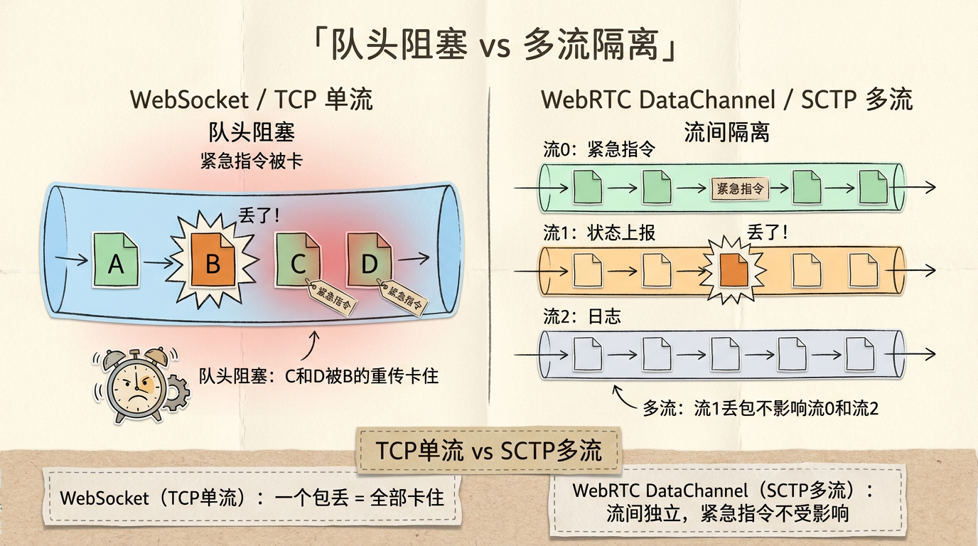 WebSocket的队头阻塞