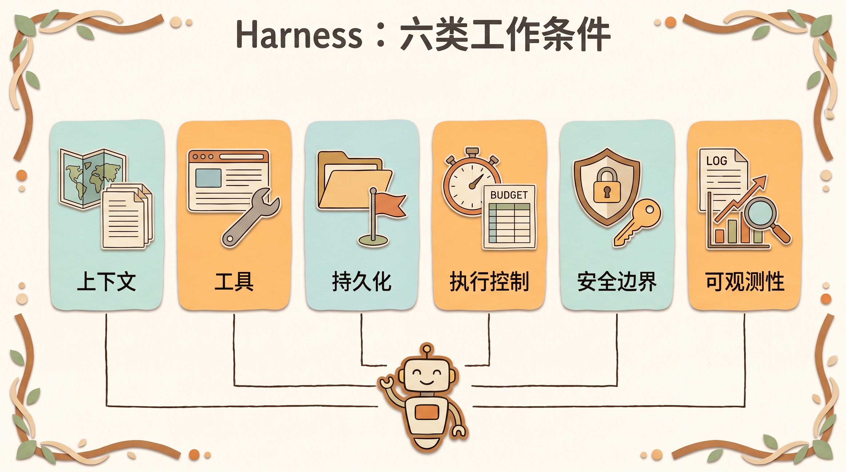 Agent Harness 的六类工作条件