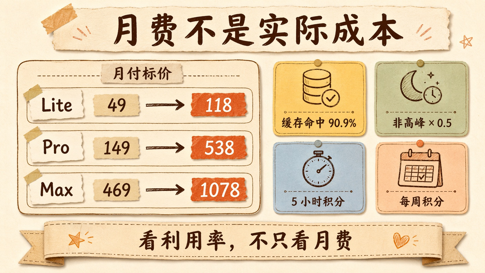 GLM Coding Plan 的标价、积分与利用率